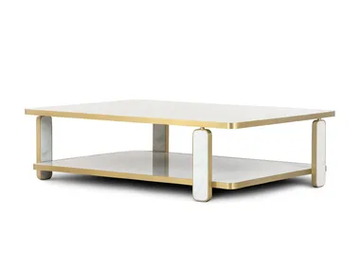 GUISE - Rectangular marble coffee table by JOSÉ LEITE DE CASTRO - view 2